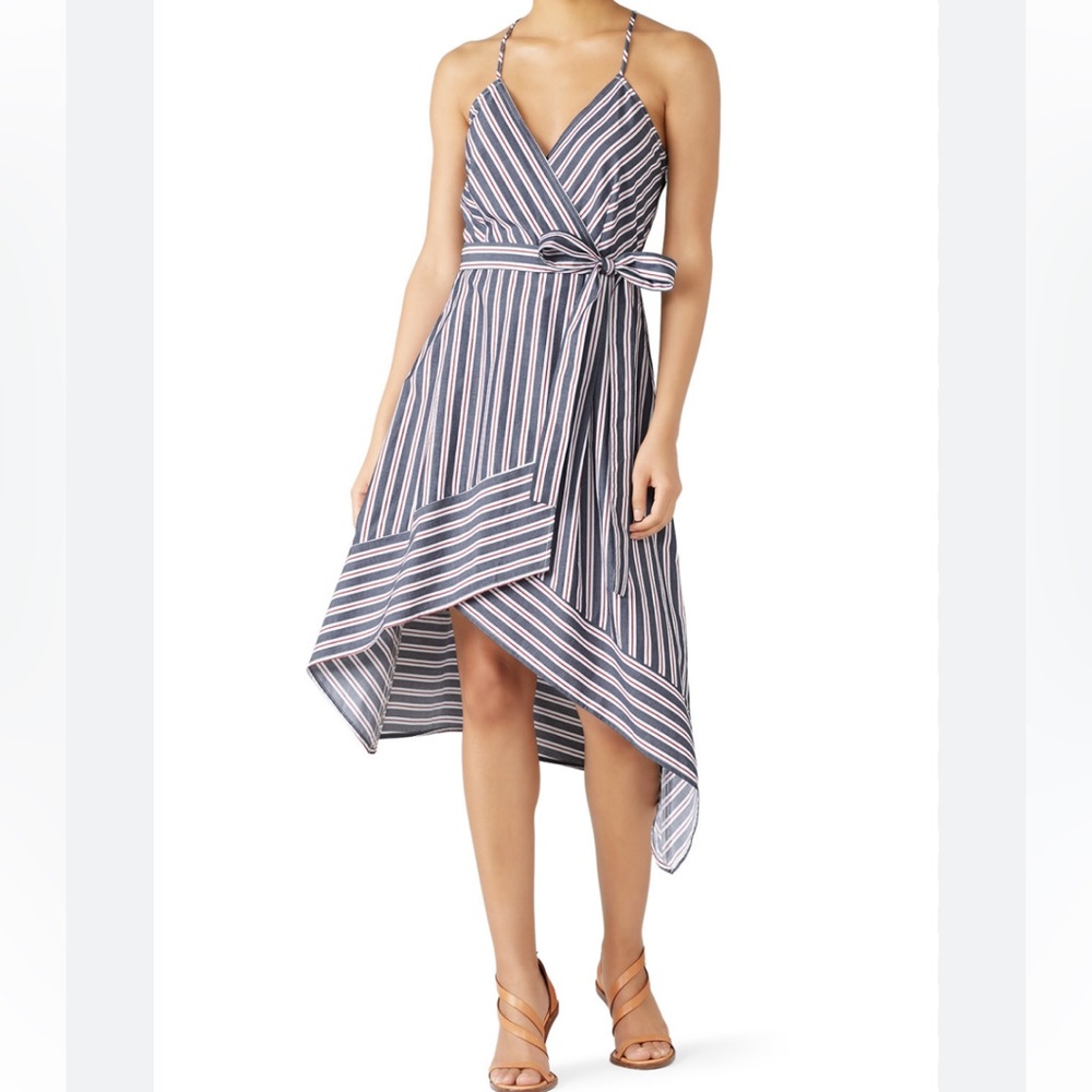 GREAT JONES Belted Wrap Dress - 4